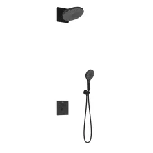 Vincea Встраиваемая душевая система Inspire, черная матовая VSFW-3I21MT5MB