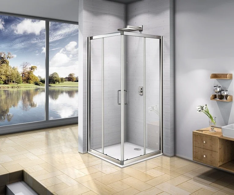 Приобрести bas душевое ограждение neo cr 1000х1000мм cr-100-c-ch