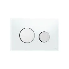 TECE Кнопка смыва Loop для инсталляции, зеленая\белая 9240651