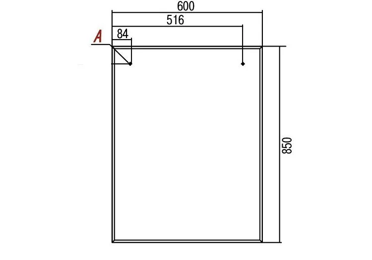 Приобрести зеркало акватон лиана 60 см