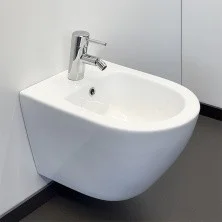 Comforty Подвесное биде , с переливом, 103BD, белый