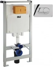300573pSA00 Комплект: Инсталляция OLI 80 (0500*1150*0120), пневмо+Панель слива SALINA хр. гл.,