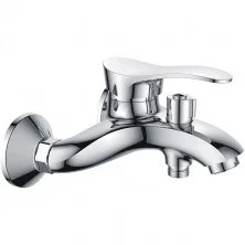 HAIBA Смеситель для ванны 180мм, хром HB-6001