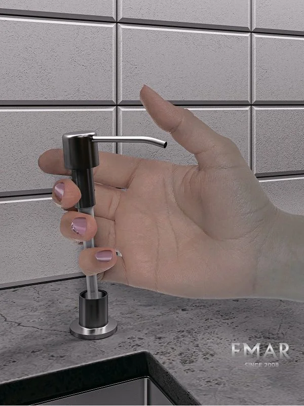 Приобрести emar дозатор для моющего средства, черный ед-401d.black