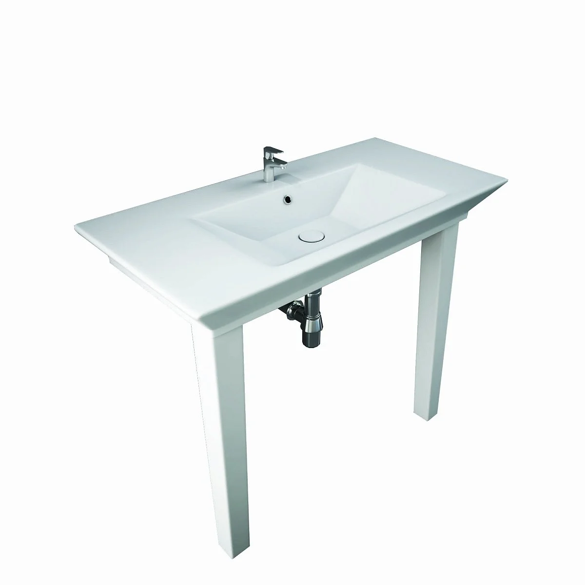 Приобрести раковина-столешница rak ceramics opulence 100x49 см op101awha/krak22007w