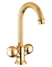 CEZARES Смеситель для раковины OLIMP, золото OLIMP-LS2-03/24-M