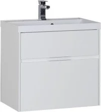 Aquanet Тумба с раковиной Латина 70 см, белая 00212835