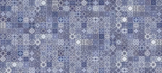 Приобрести плитка настенная cersanit hammam blue голубой рельеф