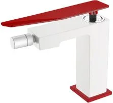 Boheme Смеситель для биде Q, белый\красный 146-WR.2