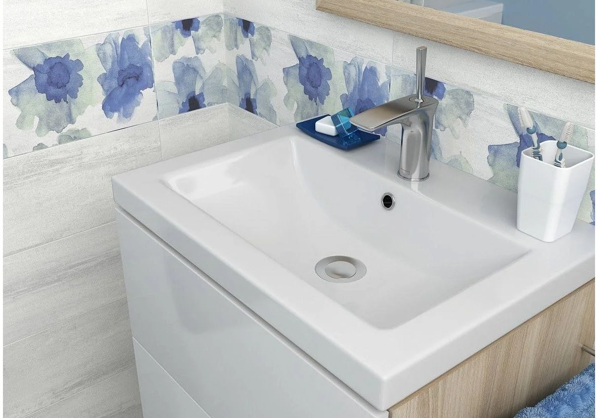 Приобрести раковина врезная на столешницу cersanit como 60 см