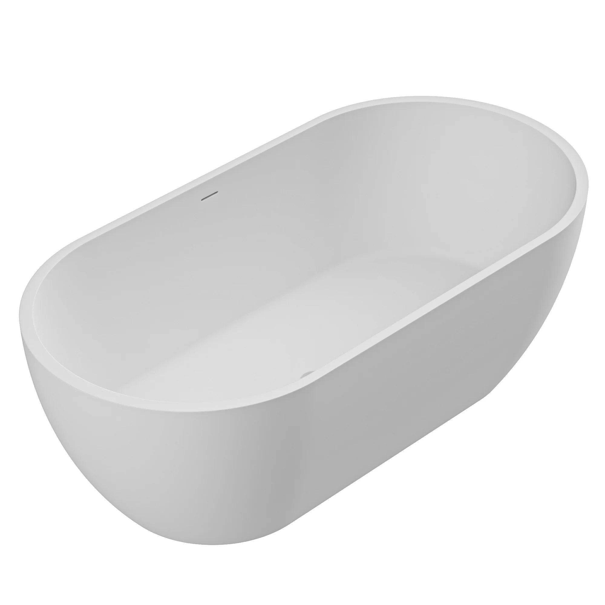 Приобрести cezares отдельностоящая ванна solid surface 160х80 см, белая czr-stylus-160-80-54-ssb