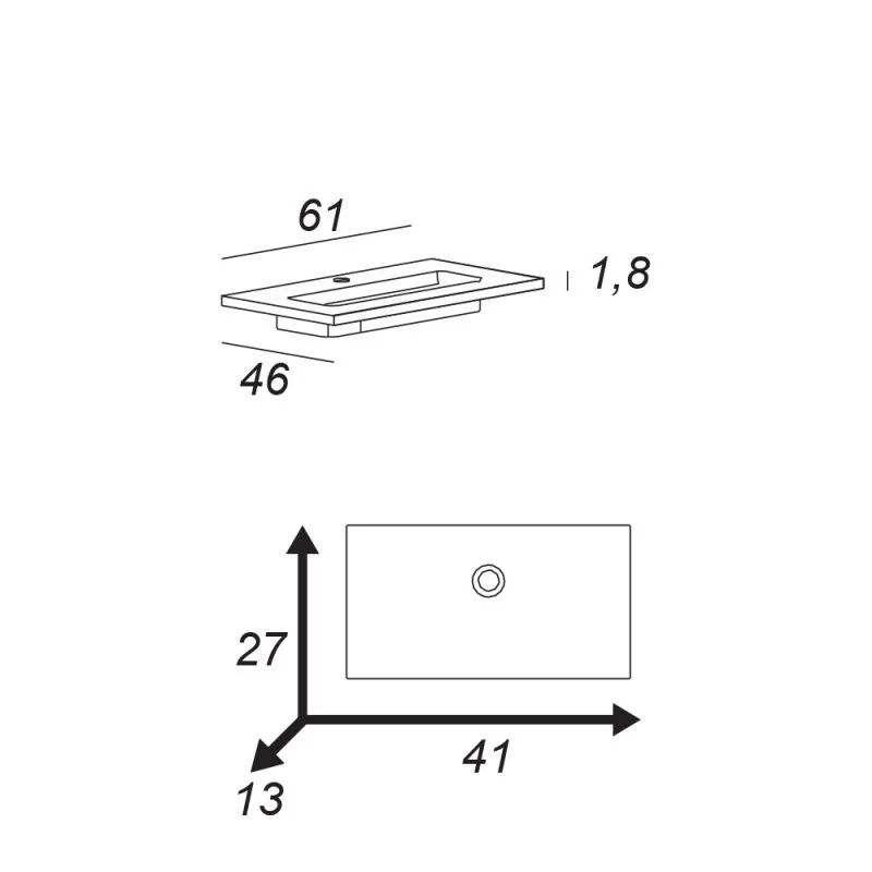 Приобрести cezares тумба подвесная с раковиной urban 90х62см, зеленый