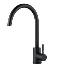 Смеситель для кухни ViEiR Kitchen 369 мм, черный V15020(C)