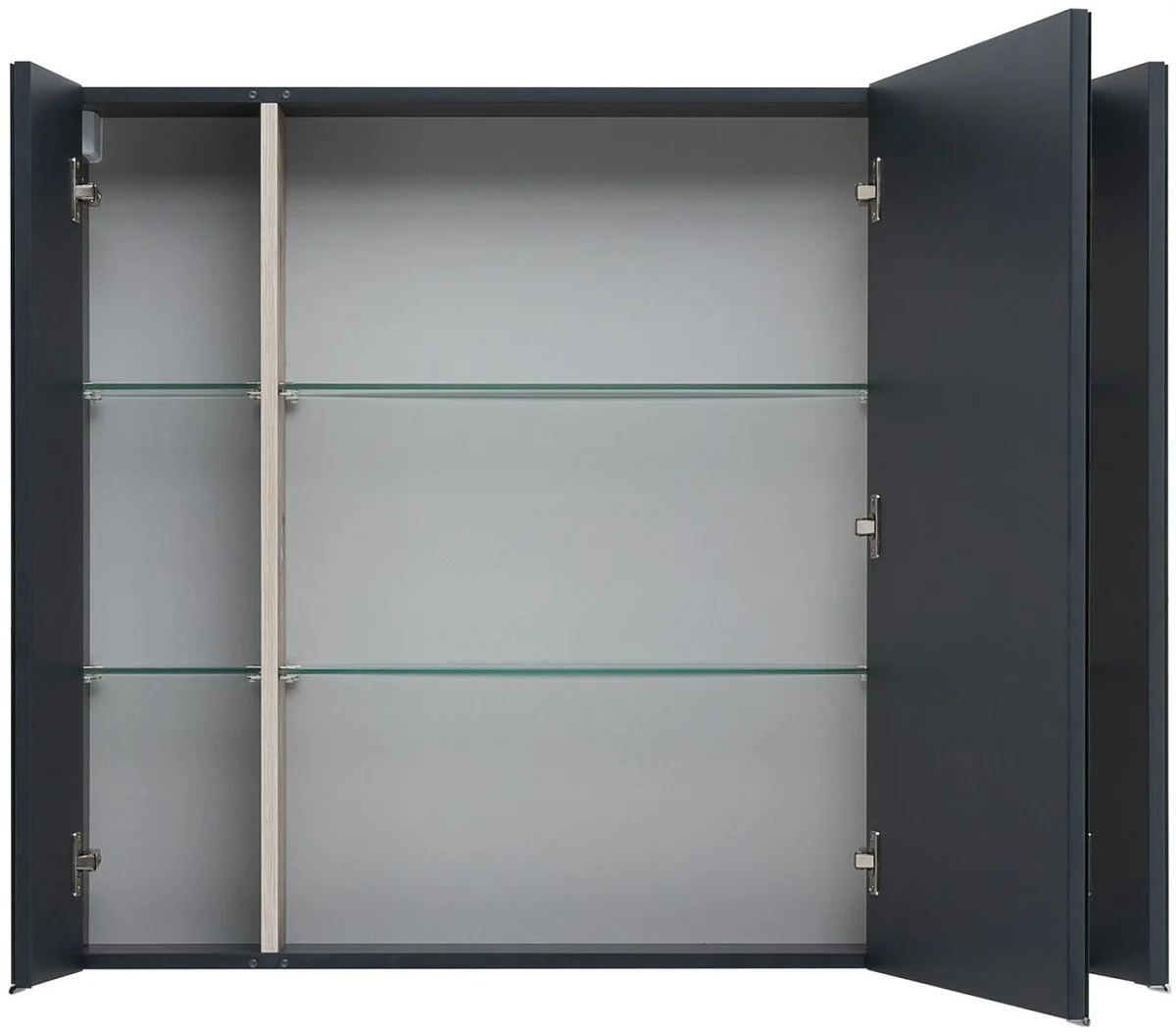 Приобрести aquanet зеркальный шкаф алвита new 100 см, антрацит