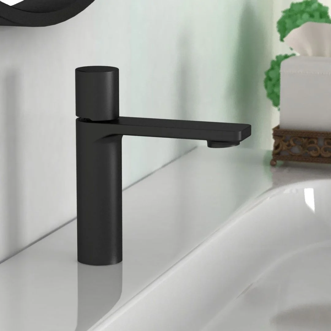 Приобрести vincea смеситель для раковины vogue, черный матовый vbf-4v3mb