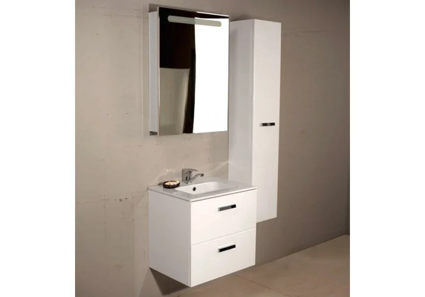 Приобрести зеркальный шкаф roca victoria nord 60 см, правый, белый z.ru90.0.003.0