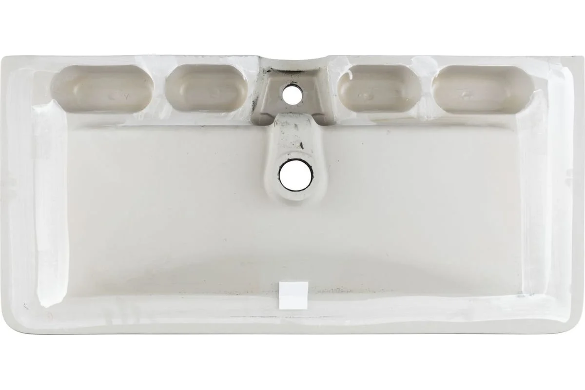 Приобрести aquanet раковина ирис 100х47 см, черная матовая