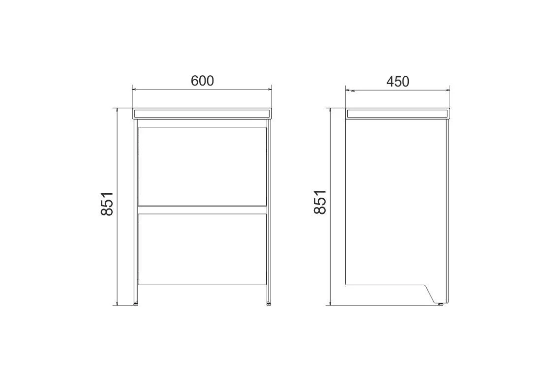 Приобрести тумба напольная с раковиной velvex klaufs 60 см tnkla.60.2y-616.216, белый