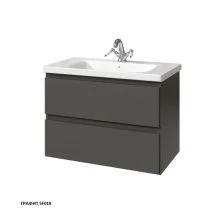 Caprigo Тумба с раковиной FORTE 80 см, графит 36112 8