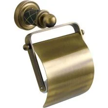 Boheme Держатель туалетной бумаги Murano, бронза\черный 10901-B-BR