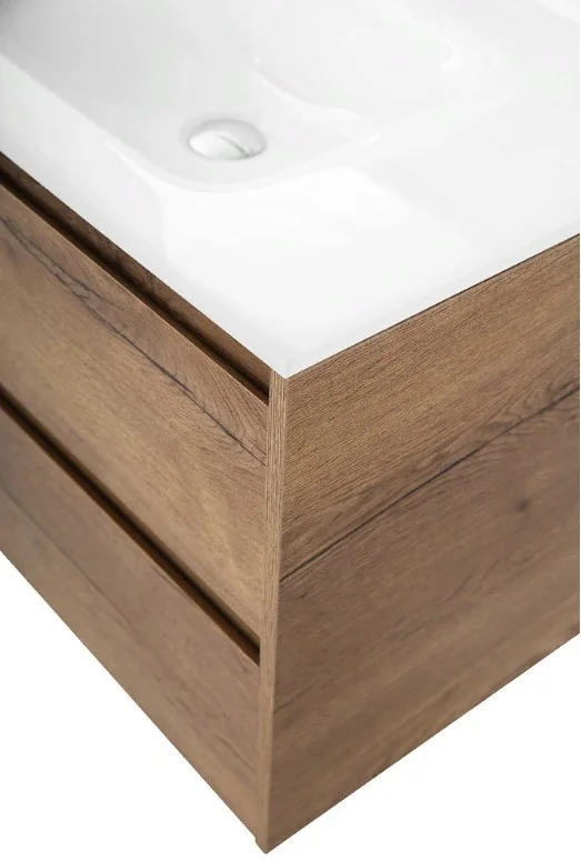 Приобрести тумба подвесная с раковиной belbagno kraft-900-2c-so-rt 90 см, rovere tabacco