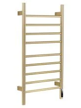 Полотенцесушитель электрический WONZON & WOGHAND BONN, Брашированное золото (WW-AL409-BG)