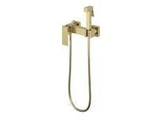 Hayzburg Смеситель с гигиеническим душем, золото HB-1006GO