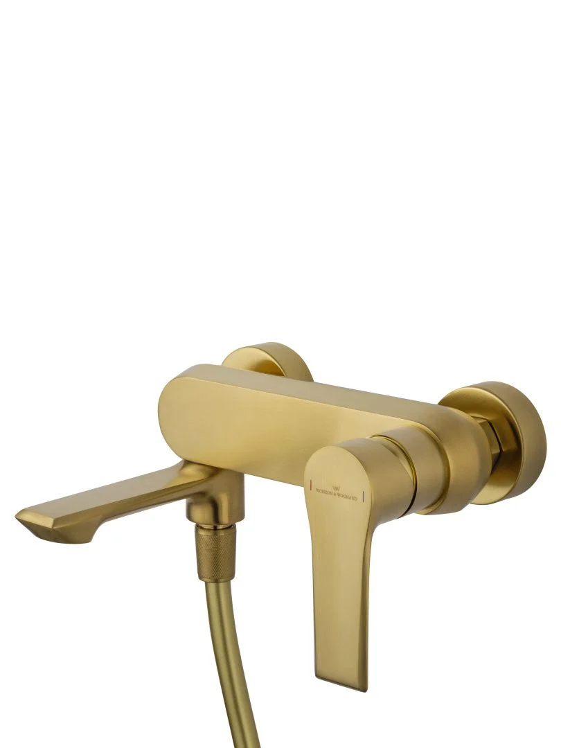 Приобрести смеситель для ванны с душем wonzon & woghand brilliant, брашированное золото (ww-88037079-bg)