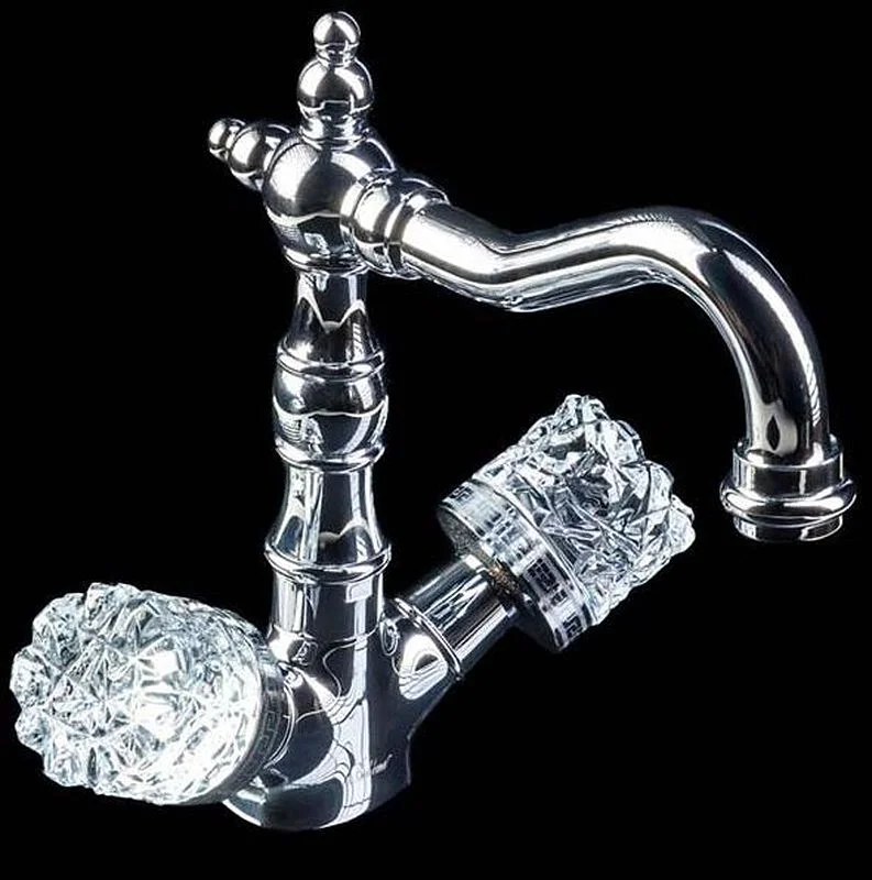 Приобрести boheme смеситель для раковины crystal, высокий, хром 272-crst