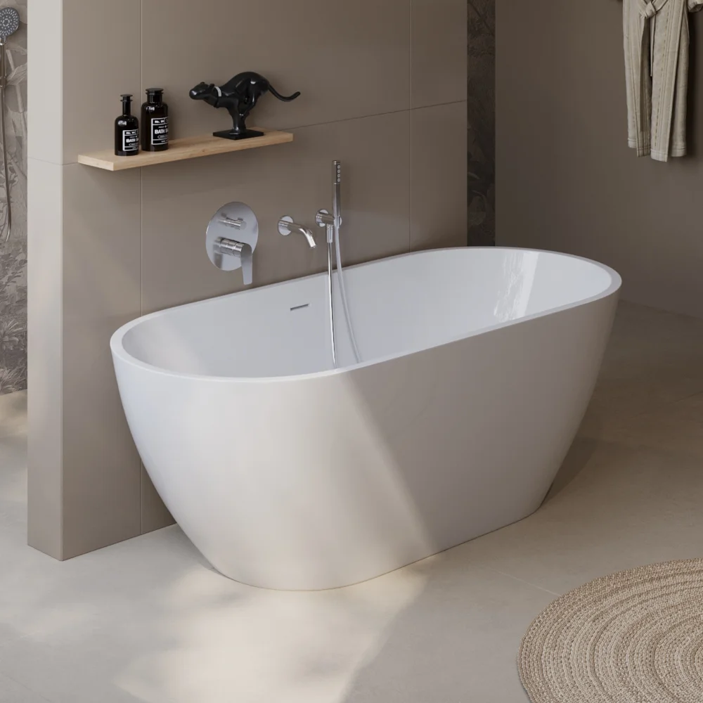 Приобрести belbagno акриловая ванна uno 140х72 см, белая uno bb701-1400-720-k