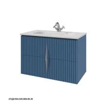 Caprigo Тумба с раковиной NOVARA 85 см, голубая, эмаль 34912 5