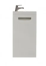 Тумба подвесная с раковиной Velvex Estea 40 см белый/матовый tpEST.40.1D-233