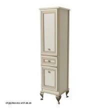 Caprigo Пенал FRESCO 42 см, правый, кремовый, эмаль