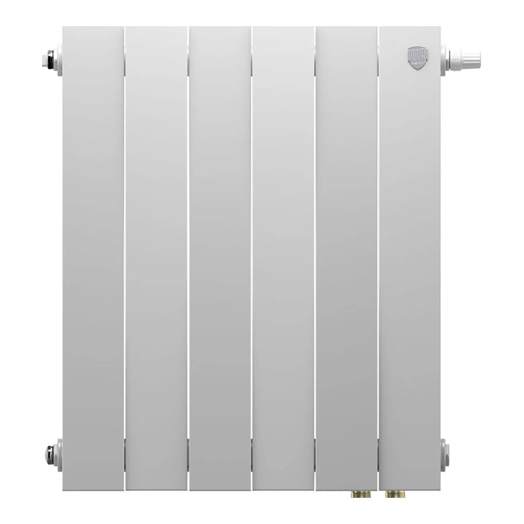 Приобрести royal thermo радиатор биметаллический pianoforte 500 /bianco traffico ( белый ) vdr80 - 6 секц.