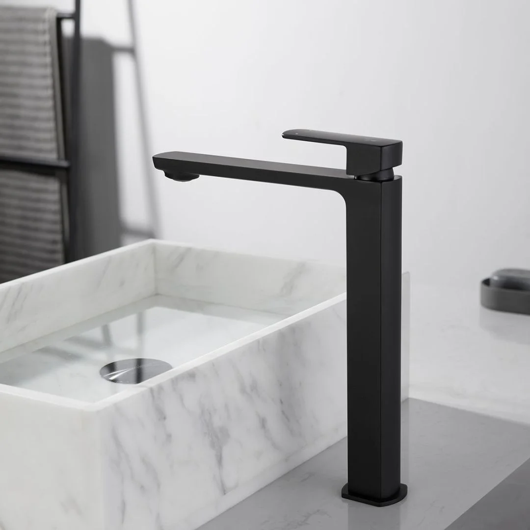 Приобрести vincea высокий смеситель для раковины next, черный матовый vbf-1n2mb