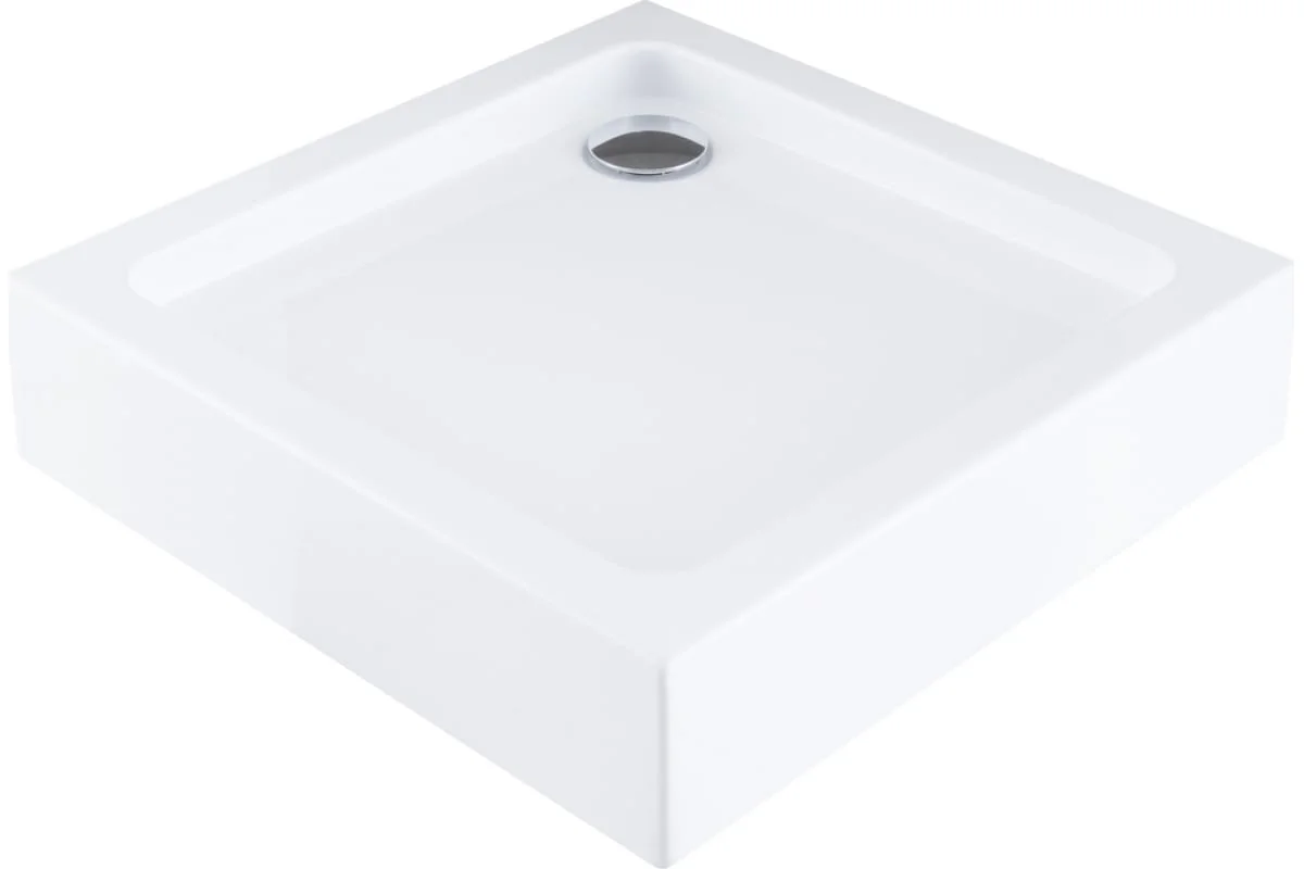 Приобрести aquanet душевой поддон gl180 80x80 см, белый