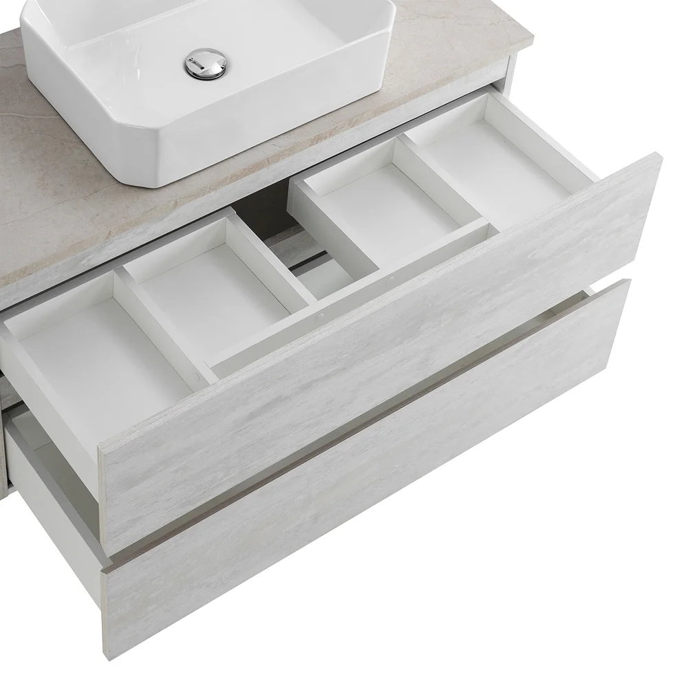 Приобрести cezares тумба со столешницей molveno 46 100 см legno bianco, белая molveno 46-100-2c-so-lb