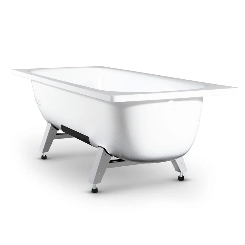 Приобрести ванна стальная виз marion 160х70 см, белый ирис m-61903