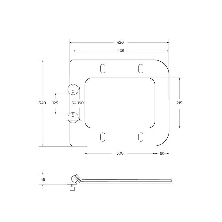 Приобрести belbagno крышка-сиденье due, белое bb3103/3106sc