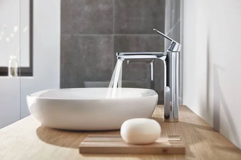 Приобрести смеситель для раковины grohe eurosmart cosmopolitan dn 15, высокий, хром 23921000