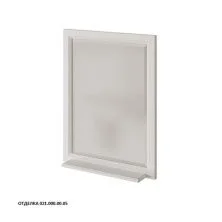 Caprigo Зеркало JARDIN 60 см, белое, эмаль