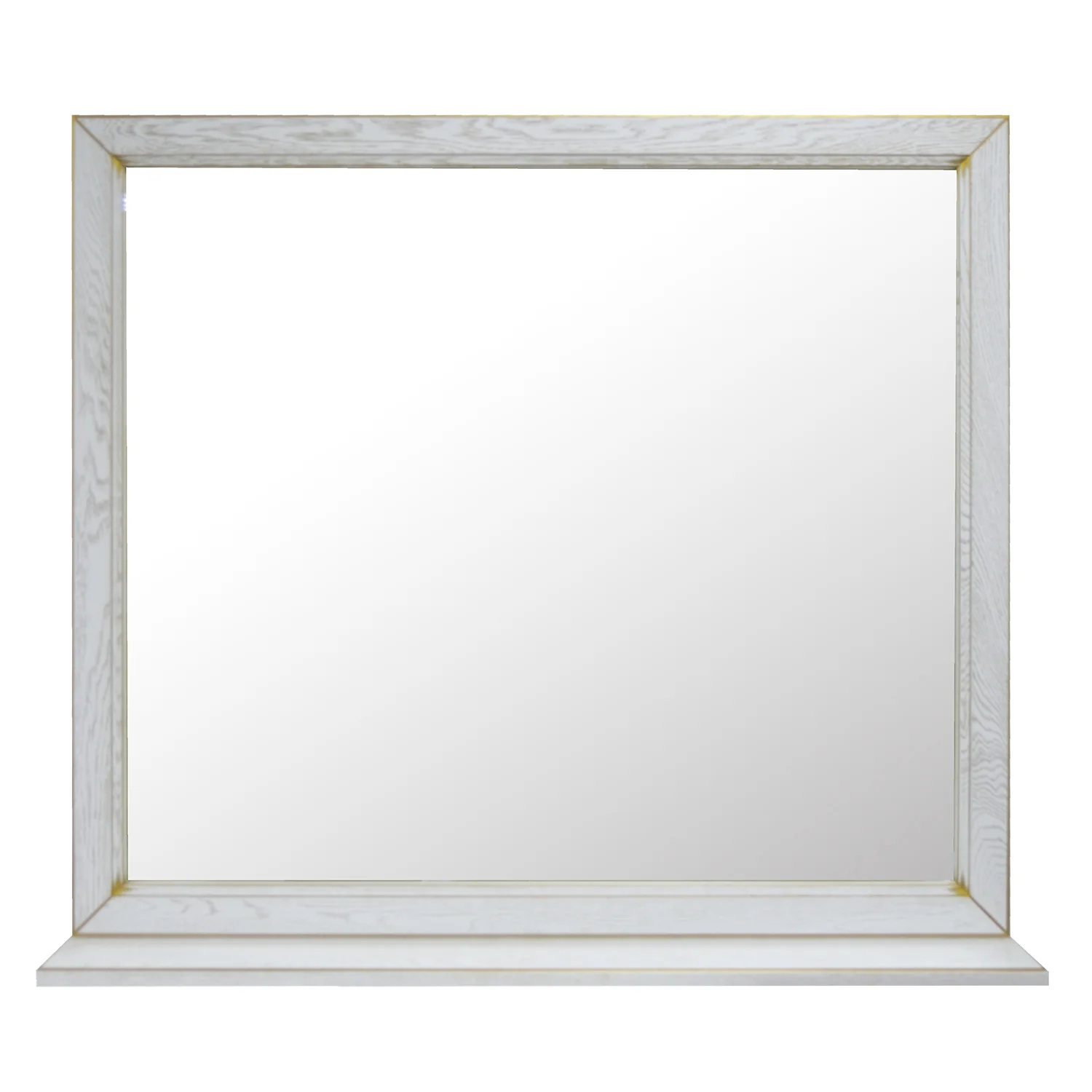 Приобрести loranto зеркало пандора 103х92 см, белое золото, массив дуб 561738.02.024