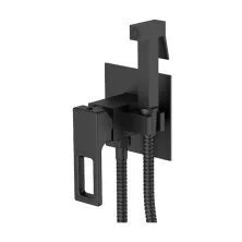 GERHANS Смеситель с гигиеническим душем K27, черный K15227B