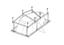 Монтажный комплект для ванны Roca Welna Z.RU93.0.299.9