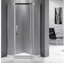 Ограждение душевое Mirsant Smart Pentagon 100х100 см