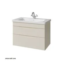 Caprigo Тумба с раковиной LENTO 80 см, кремовая 36212 8