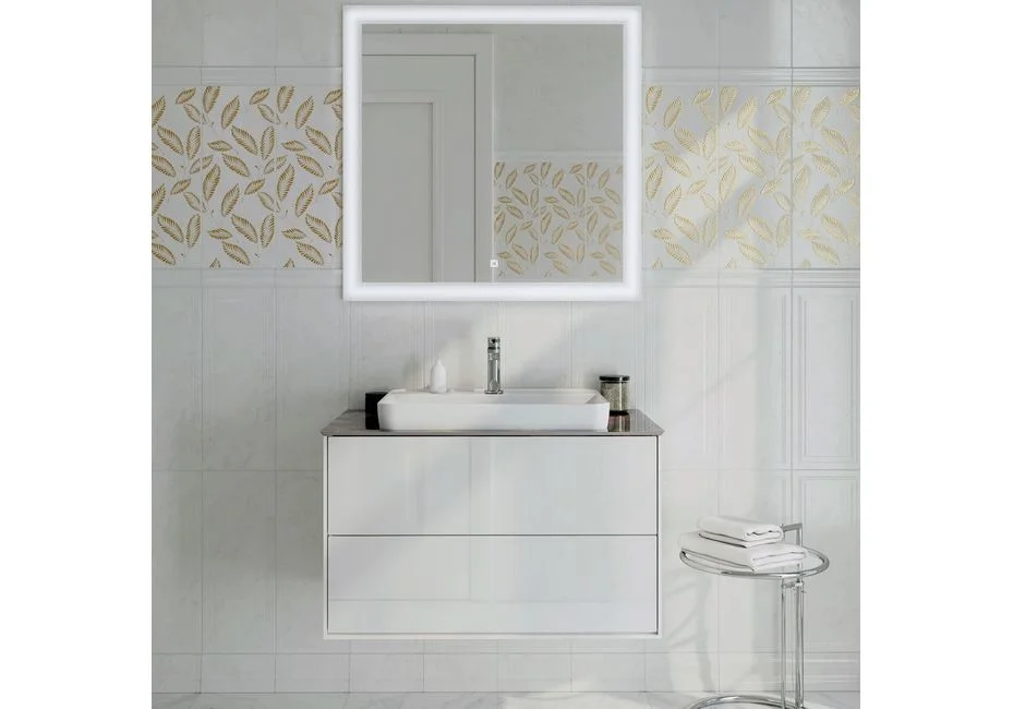 Приобрести тумба подвесная со столешницей kerama marazzi plaza modern 80 см pl.m.80.2\wht, белый