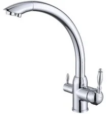 Смеситель для кухни ViEiR Kitchen 350 мм, с подключением к фильтру, хром V15003