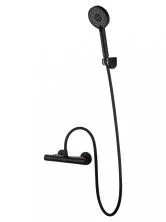 Смеситель для душа с термостатом WONZON & WOGHAND INN 5, Черный матовый (WW-B1005-A-MB)