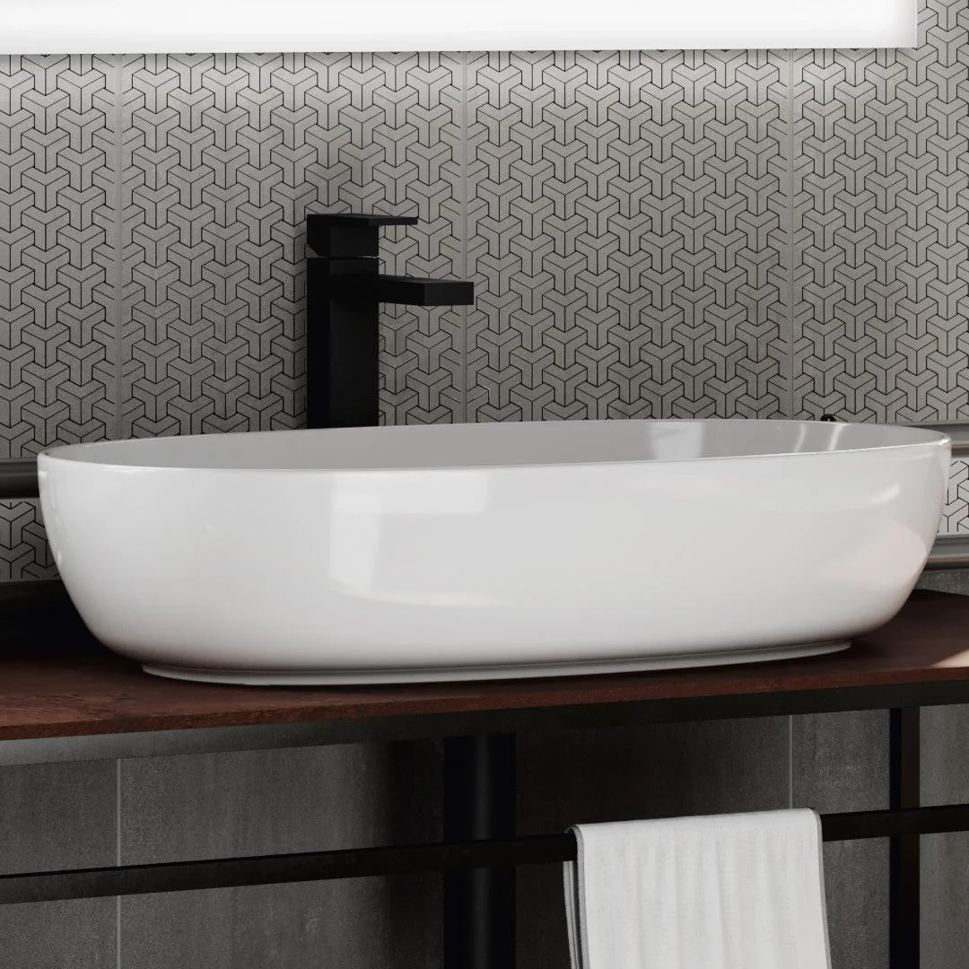 Приобрести kerama marazzi смеситель для раковины futura, высокий, черный матовый 66415km.01.093